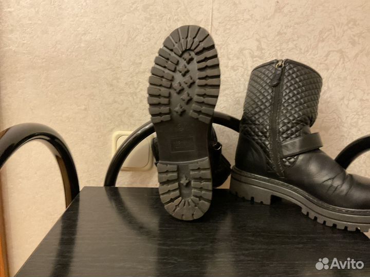 Сапоги женские зимние натуральная кожа 38