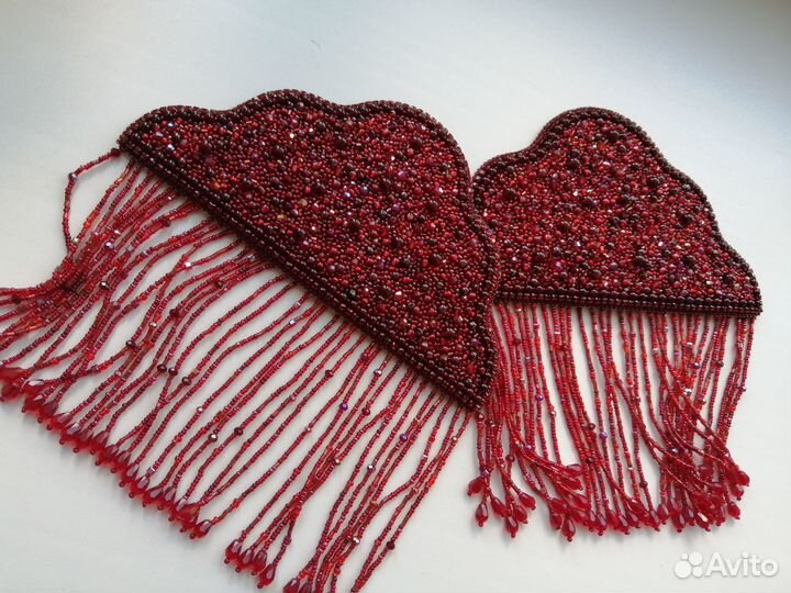 Эполеты из бисера