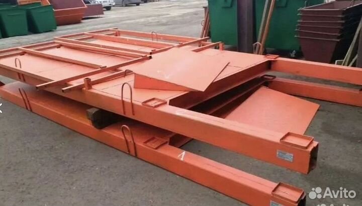 Выносная площадка строительная с съездом