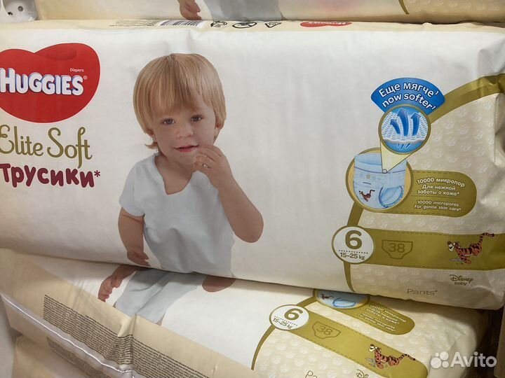 Huggies 6 трусики Huggies elite soft 6