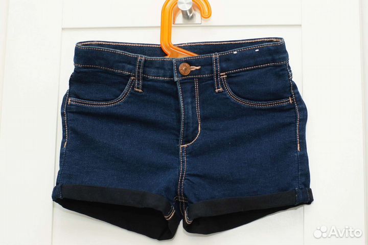 Шорты для девочек H&M, 116 и 122, 128