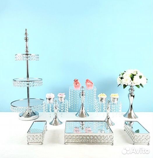 Посуда для фуршета, кенди бара аренда