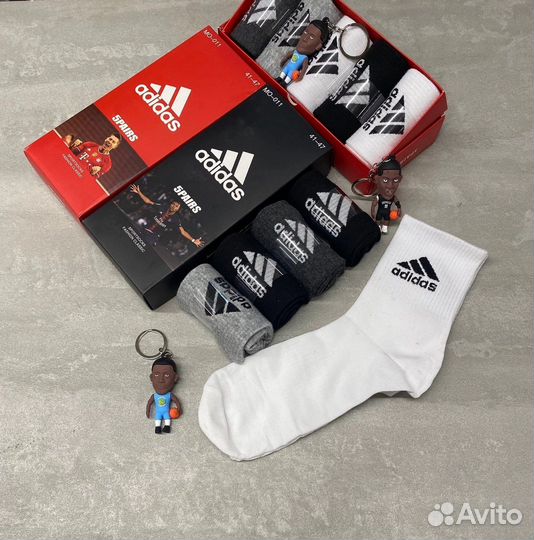 Носки мужские adidas подарочный набор носков