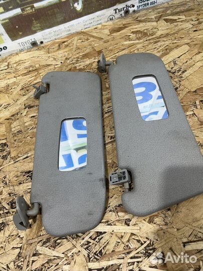 Козырьки солнцезащитные Шевроле Авео T250