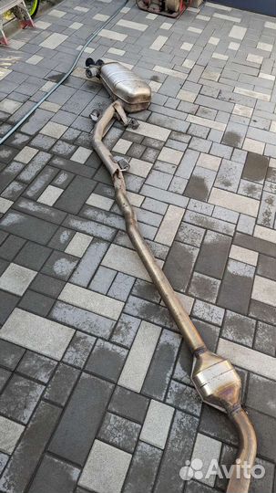 Выхлоп bmw b47 f10, f11