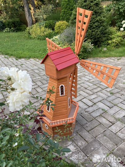 Садовая фигура мельница