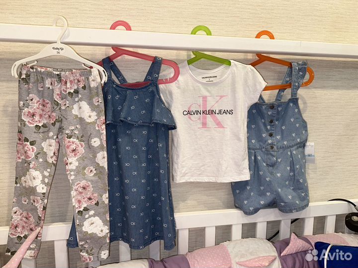 Пакет вещей на девочку 110/116
