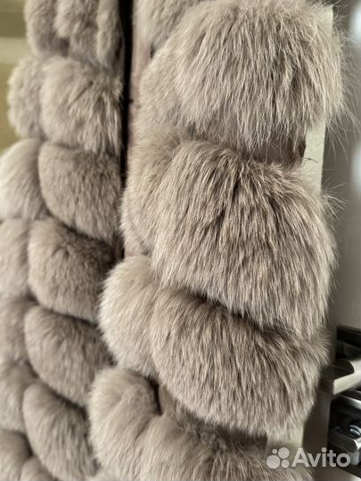 Меховая жилетка писец