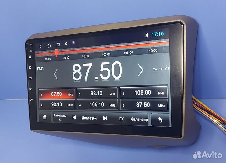 Магнитола android Toyota Vitz 1999-2005 DSP