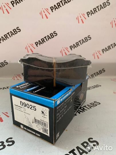 Колодки тормозные передние на suzuki baleno