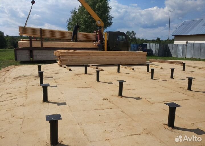 Винтовые сваи под ключ