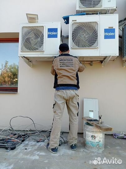 Монтаж вентиляции и системы кондиционирования