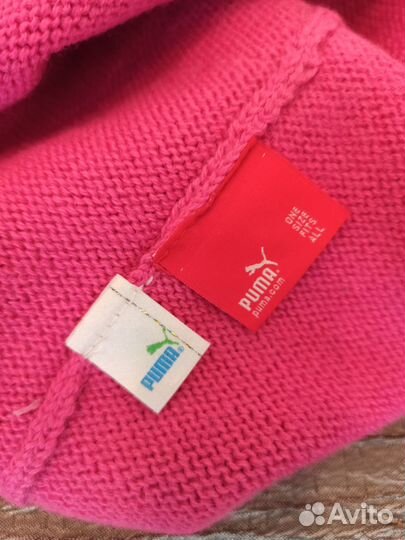 Комплект шапка и перчатки Puma