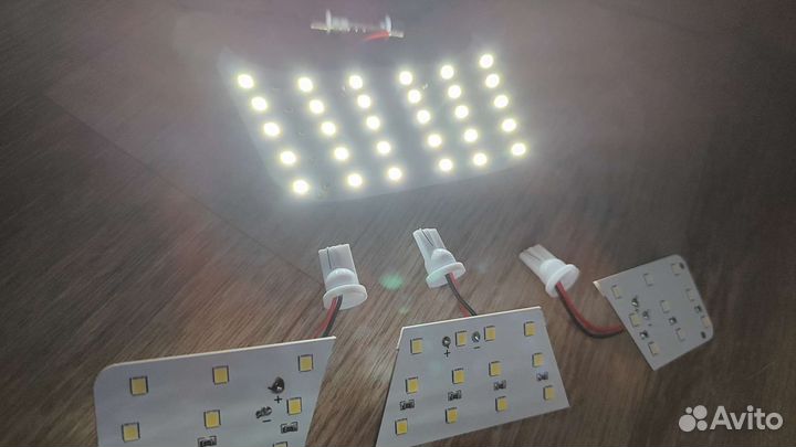 LED платы в плафон Lancer IX, Outlander