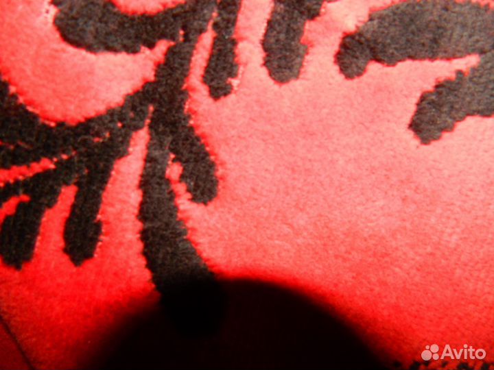 Бархатная винтажная скатерть/ковер/покрывало, ГДР