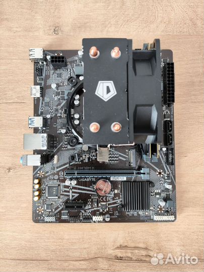 Комплект lga1200: i3 10100f + h470 + 16Gb + кулер