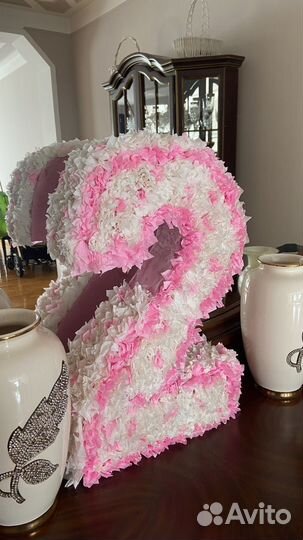 Цифра 2 на день рождения