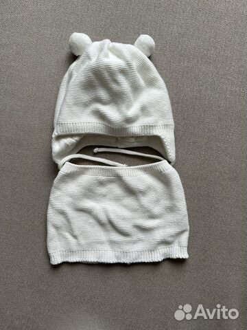 Комплект шапка и снуд