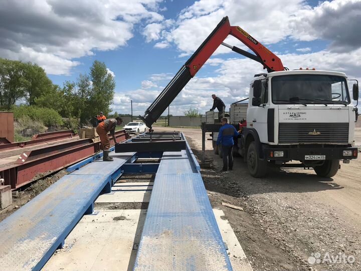 Автомобильные весы 80 тонн
