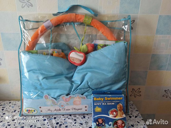 Детский коврик, круг для купания