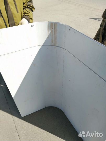 Вальцовка листового металла, алюкобонда