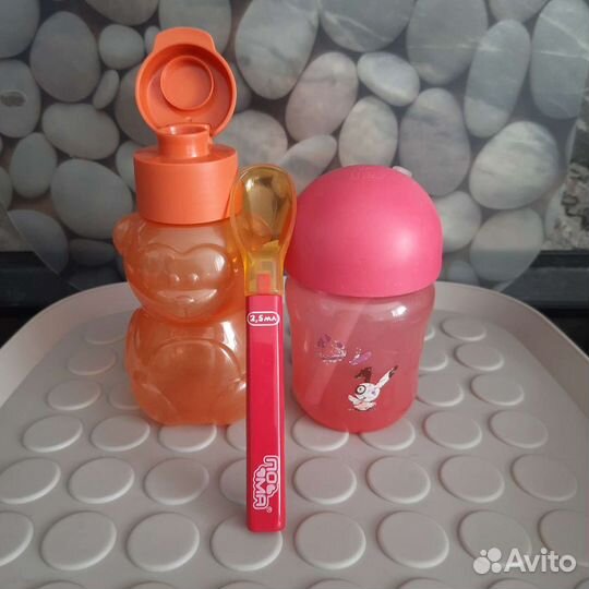 Поильник с трубочкой avent 2-шт