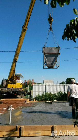 Аренда рюмка для заливки бетона