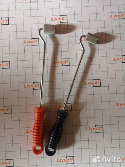 Валик прикаточный на длинной ручке Шумофф