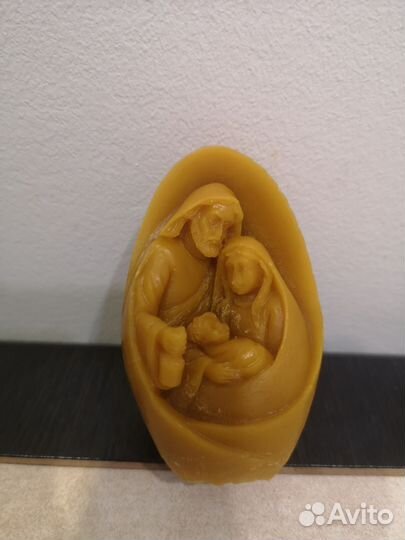 Свечи ручной работы новогодние набор