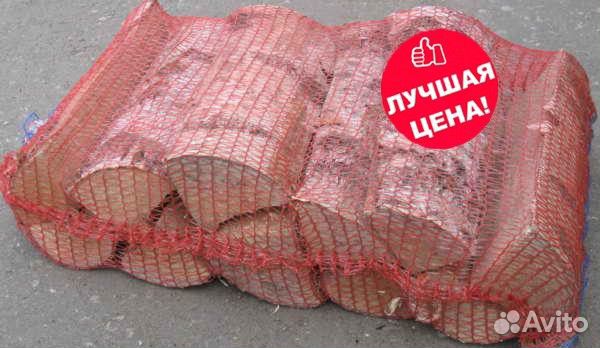 Березовые дрова в сетках