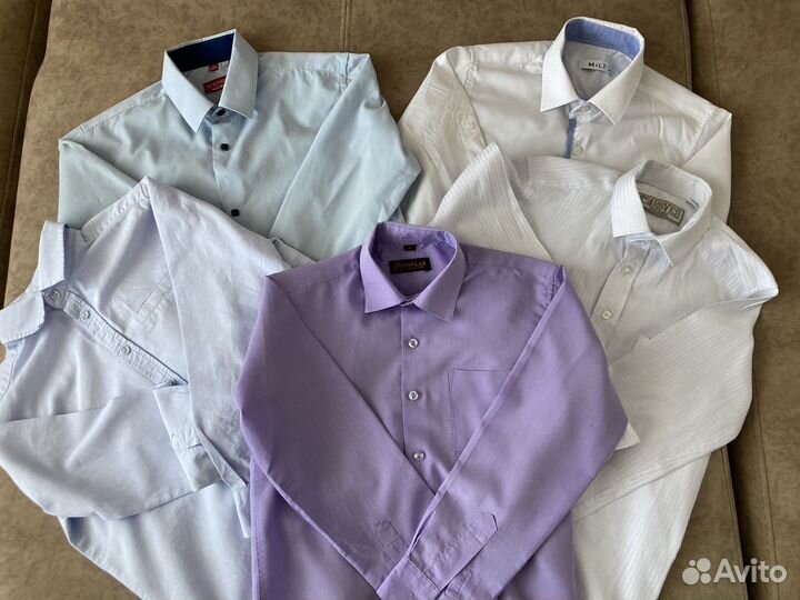 Рубашка для мальчика 134-140