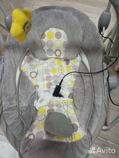 Детские качели шезлонг