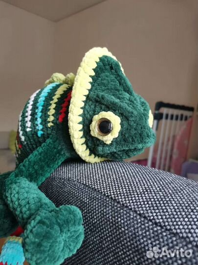 Вязаный Хамелеон