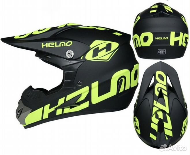 Кроссовый шлем новый