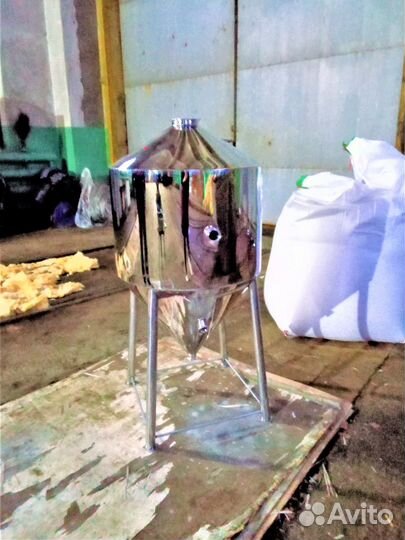 Цкт 180 л из нержавейки с горловиной на 4 дюйма