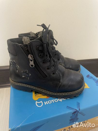 Ботинки для девочки 28размер