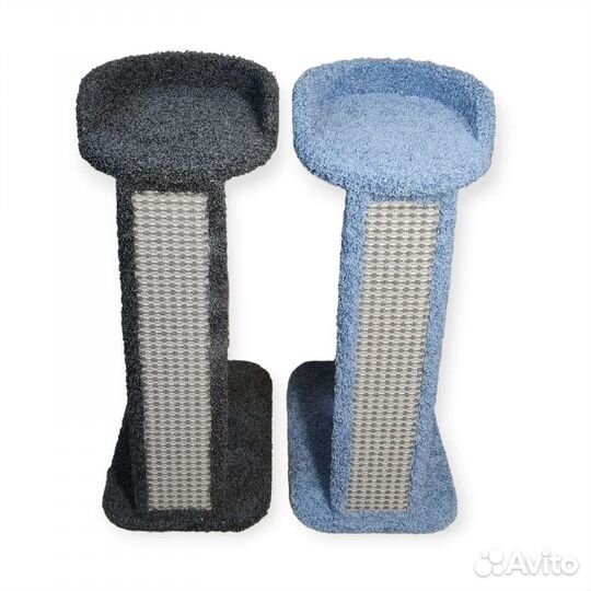 Когтеточка с просторной лежанкой