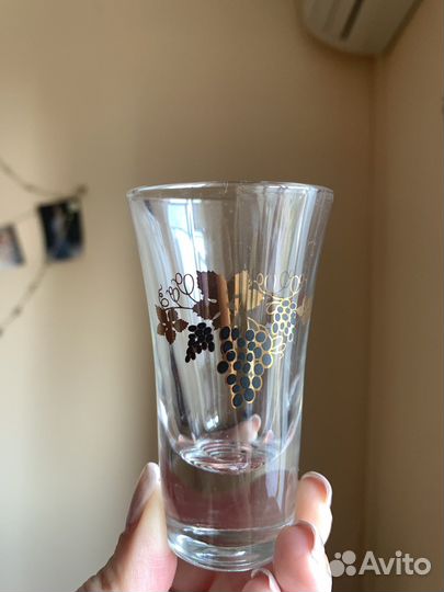 Набор графин и рюмки стопки арлекино