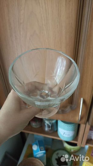 Десертницы фужеры мороженицы 6 шт набор