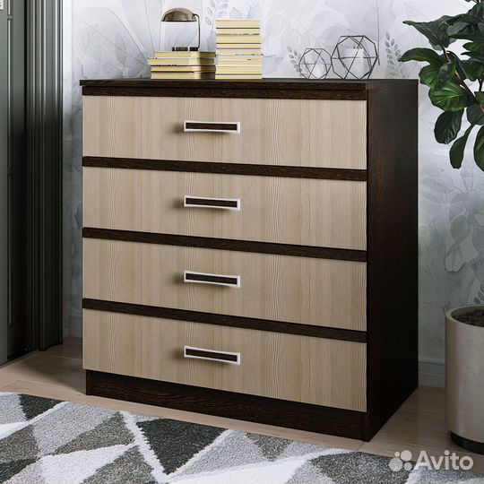 Комод 886*850*504 Сакура венге/лоредо,сонома/белый