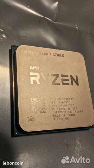 Процессор ryzen 7 3700x