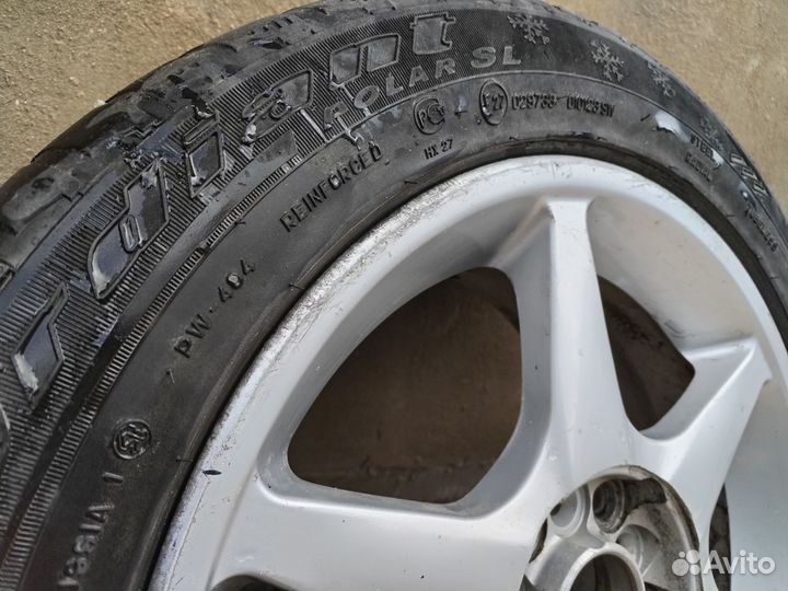Литые диски r16 5x114 с резиной
