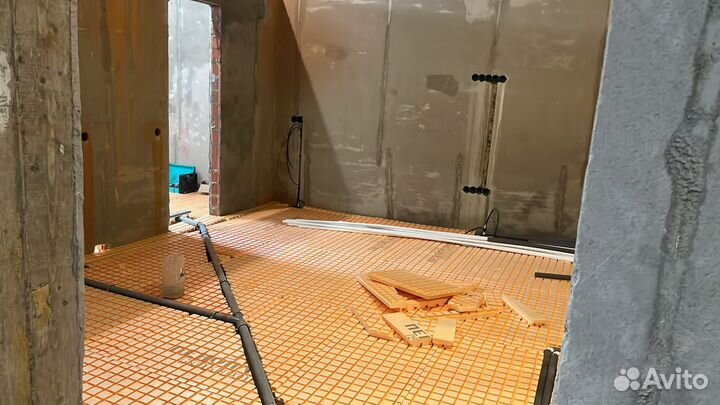 Маты для теплого пола с бобышками