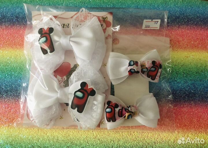 Набор заколок Among Us