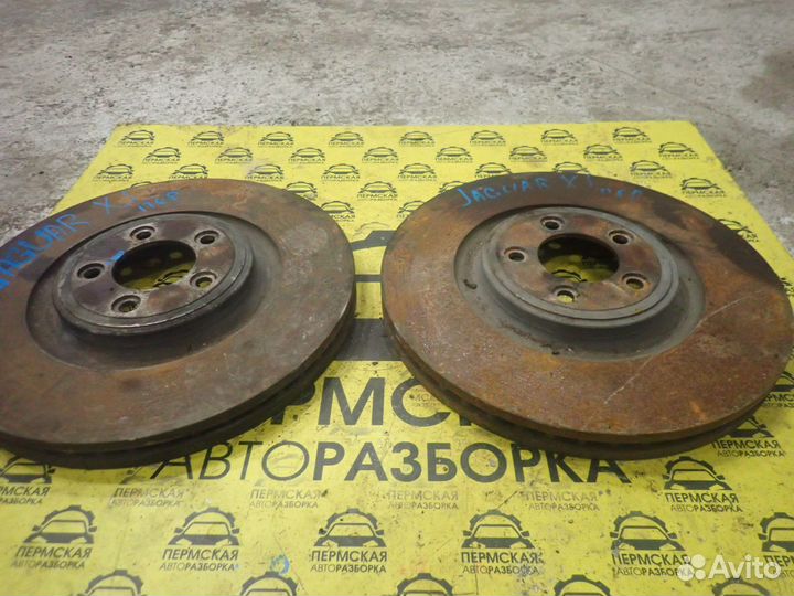 Диск тормозной передний Jaguar XJ 2009)