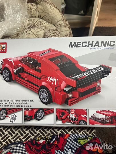 Конструктор машинка механический