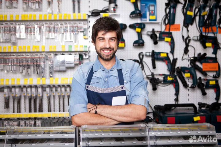 Продавец консультант в отдел электроинструмента