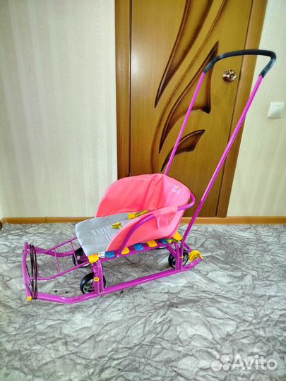 Санки на колесах