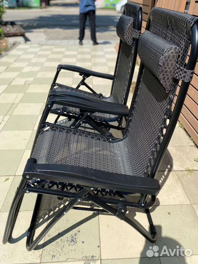 Кресло шезлонг 2шт