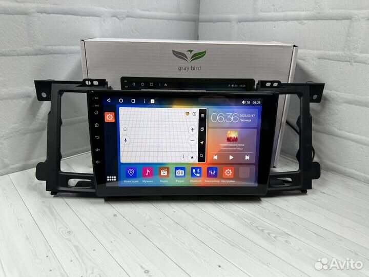 Магнитола андроид GrayBird Nissan Patrol 2/32